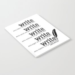 Write Some Words Notebook