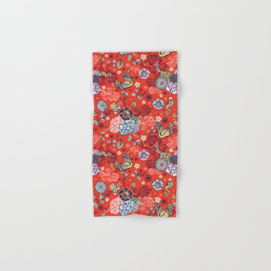 Cranes´ Flight Hand & Bath Towel