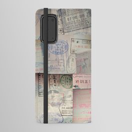 Passport Stamps Galore! Android Wallet Case