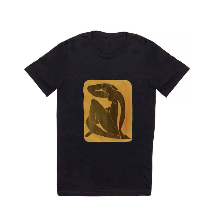 Henri Matisse mustard and black nude T Shirt