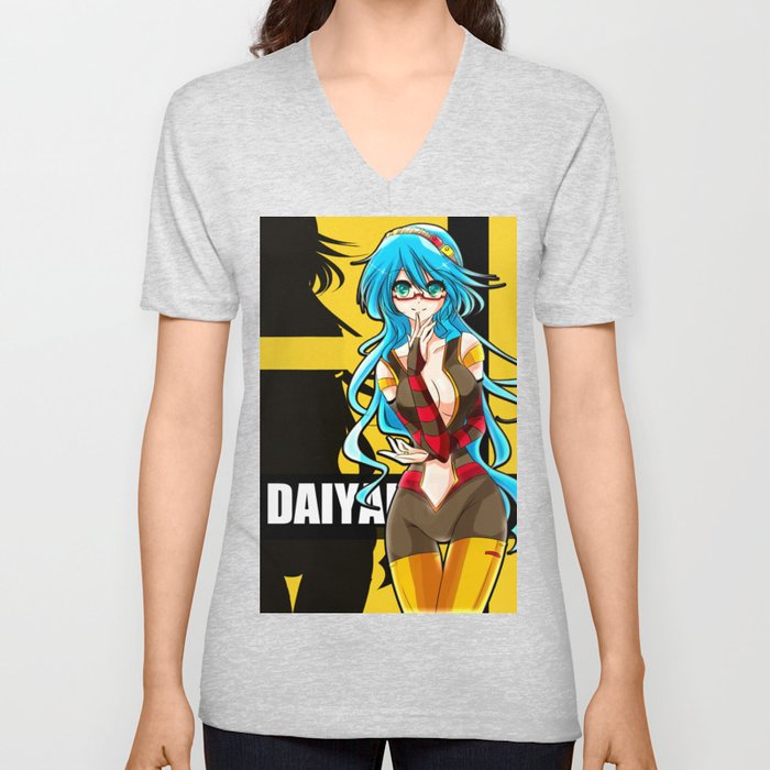 Daiya Aoi - Spandex V Neck T Shirt