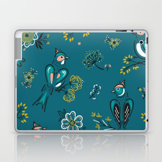 Summer Songbirds 1 Laptop & iPad Skin