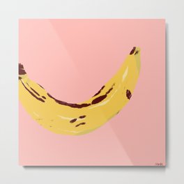 Banana A Day Metal Print