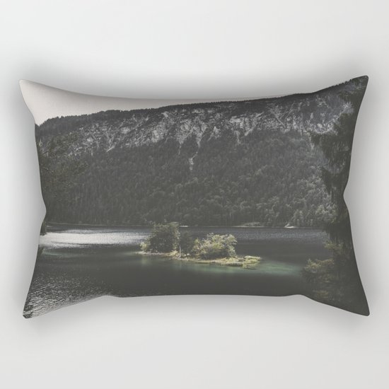 Island Love - Landscape Photography Rectangular Pillow