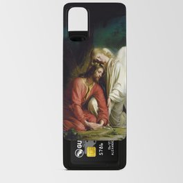 Christ at Gethsemane, 1880 by Carl Bloch Android Card Case