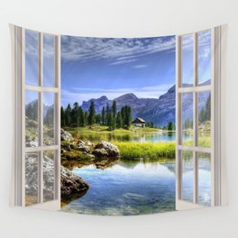 Beautiful Lake | OPEN WINDOW ART Wall Tapestry