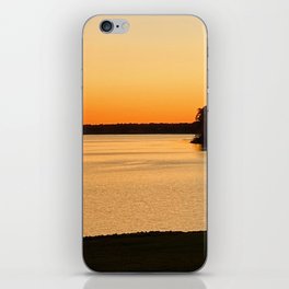 One Fall Sunset iPhone Skin