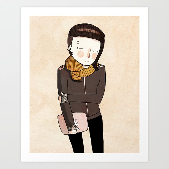 Lisbeth Art Print