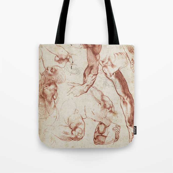 Leonardo Da Vinci anatomical studies Tote Bag