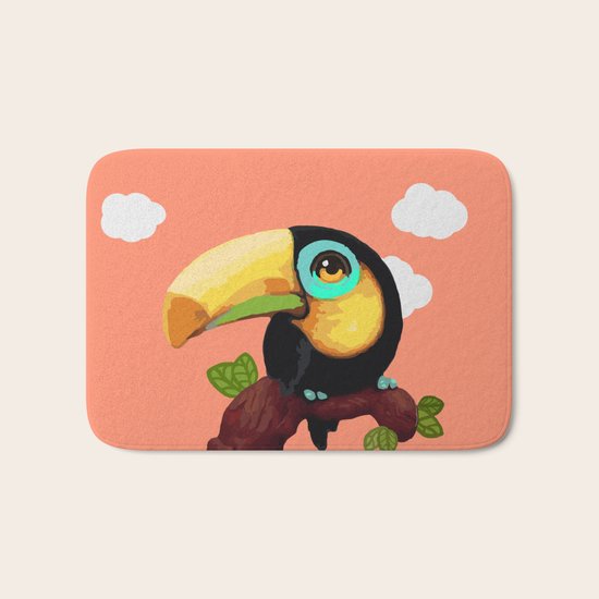 Pequeño Tucán Bath Mat