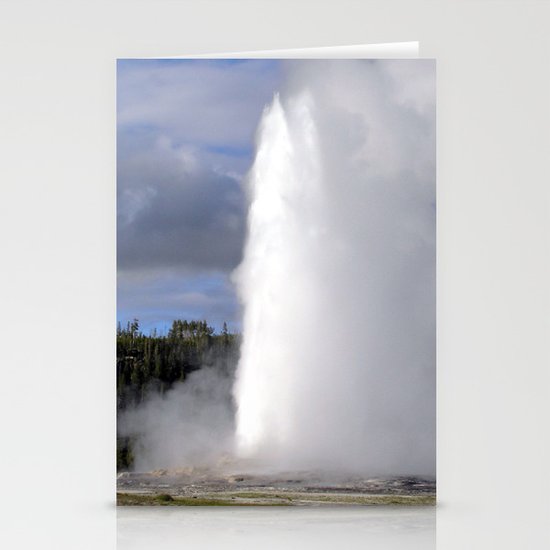 Old Faithful - Yellowstone National Park Stationery Cards