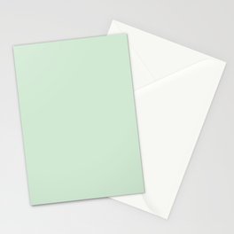 Green Faun Stationery Card