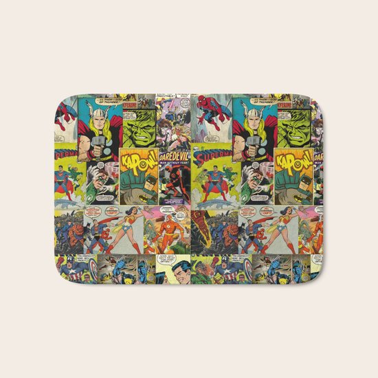 COMIC Bath Mat