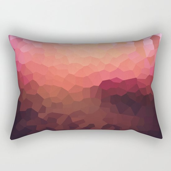 Abstraction. Sunset . Rectangular Pillow