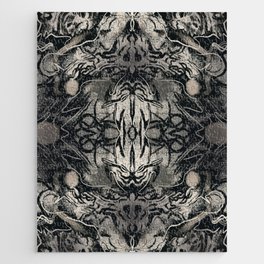 Pattern inspired by Rorschach 002 Jigsaw Puzzle