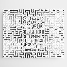 Proverbs 4:23 Jigsaw Puzzle