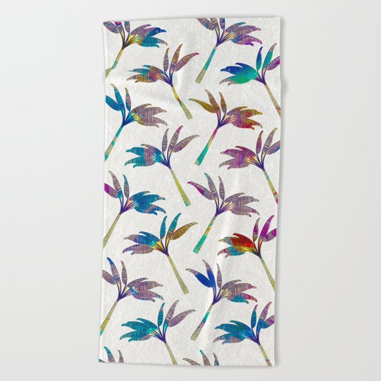 Palm Tree pattern Beach Towel