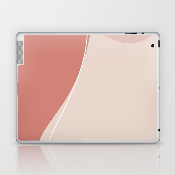 Pink & lines Laptop & iPad Skin