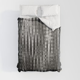 Dark Tone Abstract Art Pattern Comforter