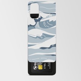 light Blue Waves Android Card Case