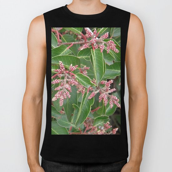 TEXTURES - Manzanita in Drought #1 Biker Tank