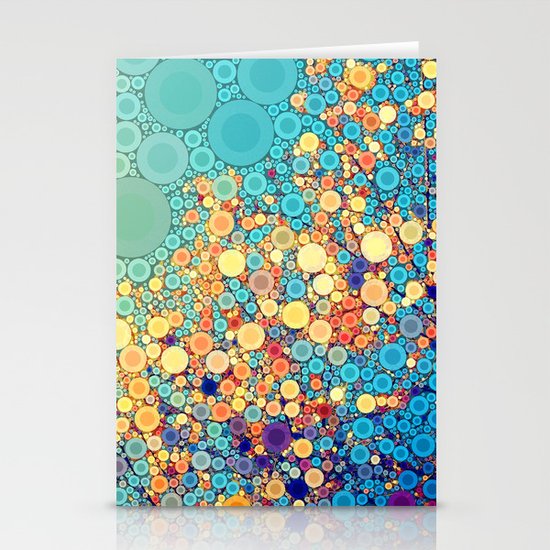 Sky and Leaves Stationery Cards