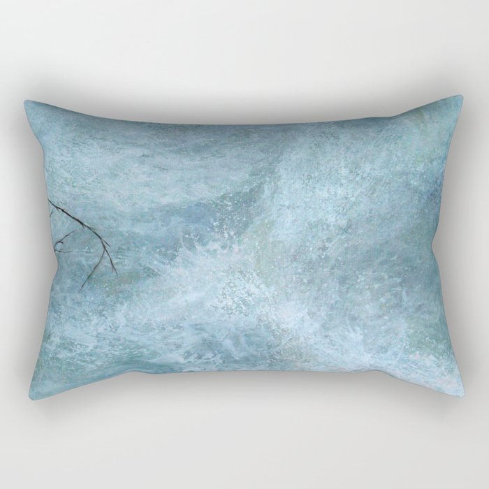 A torrential river Rectangular Pillow