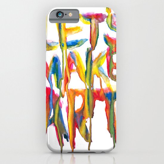 LET'S MAKE ART iPhone & iPod Case