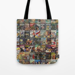 Vintage childrens' mystery series books Tote Bag