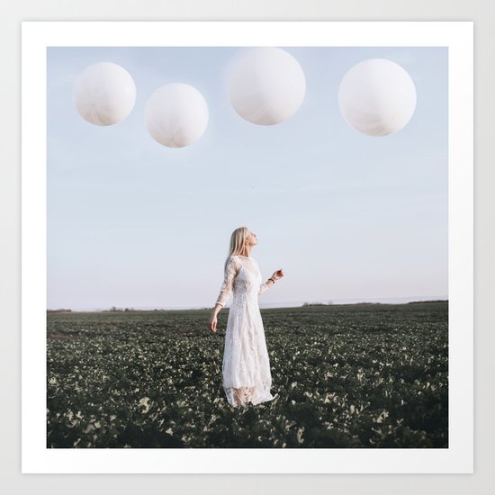 Balloons Art Print