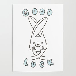 Finger Crossed, Good Luck Poster
