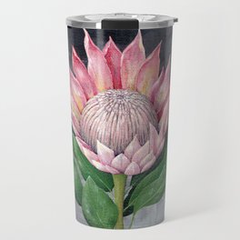 Protea Flower Painting Travel Mug