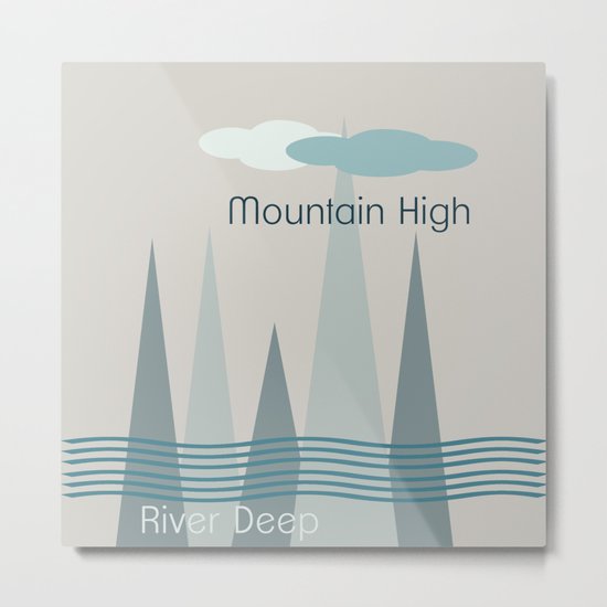 River Deep Metal Print