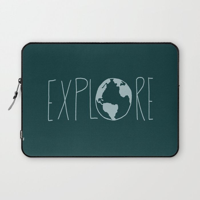 Explore the Globe x Marine Laptop Sleeve