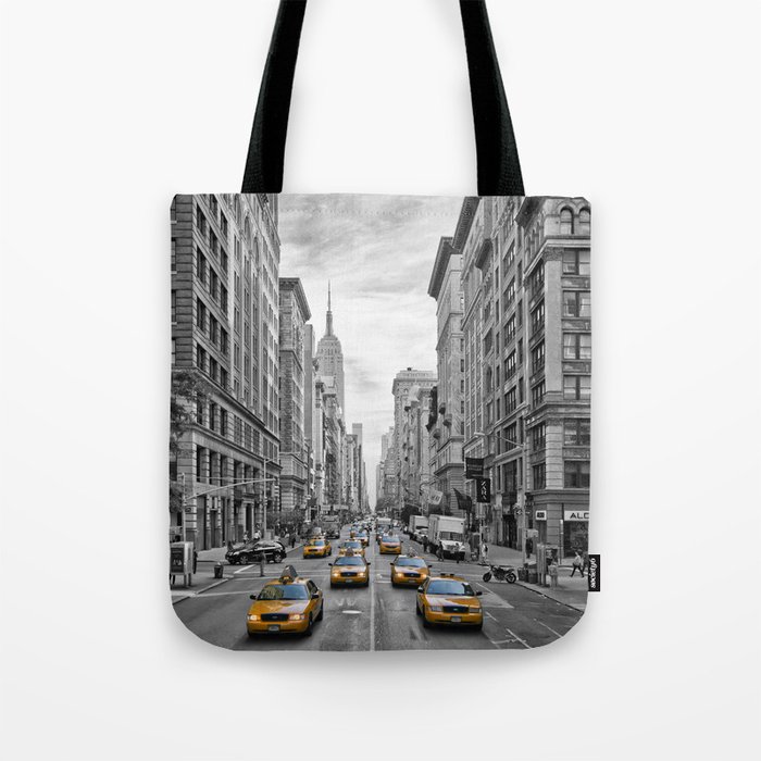 5th Avenue NYC Traffic Tote Bag