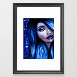 Daughter Of The Galaxy v1 Framed Art Print