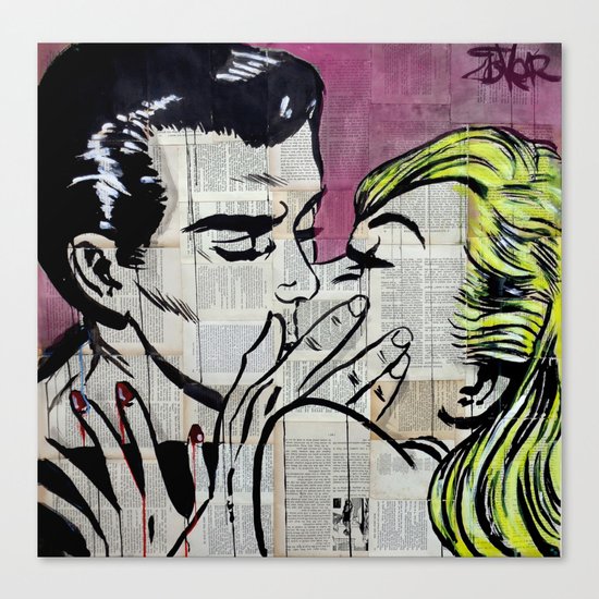 MOMENTS LIKE THIS GO POP ! Canvas Print