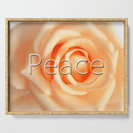 Peace ... Serving Tray