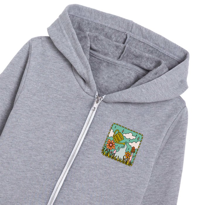 Capricorn Garden Kids Zip Hoodie