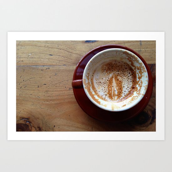 Coffee Art Print