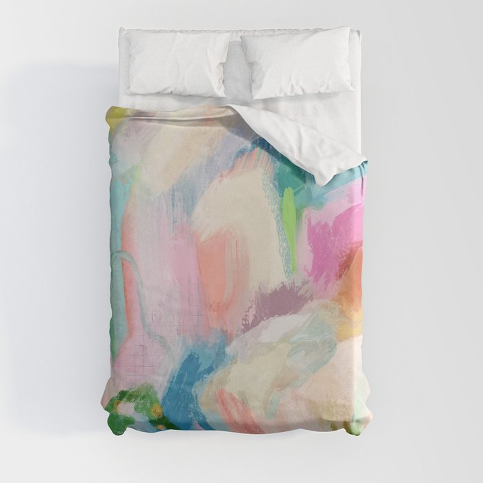 Community Garden Duvet Cover