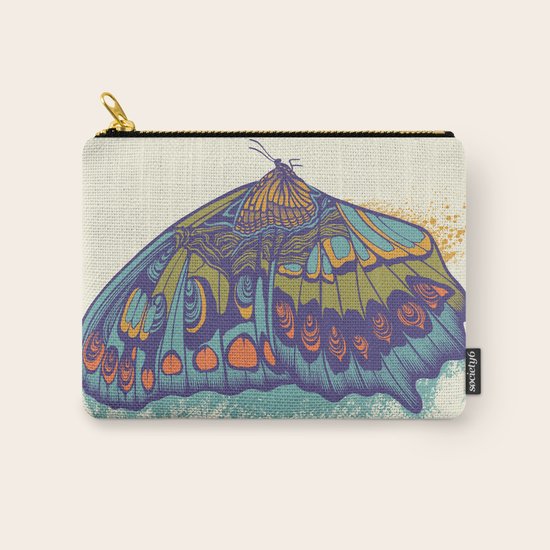 Butterfly Life Cycle Carry-All Pouch