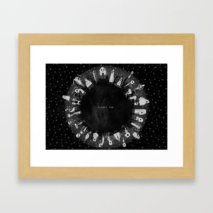 Planet Ten Framed Art Print