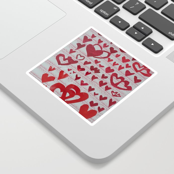 hearts Sticker
