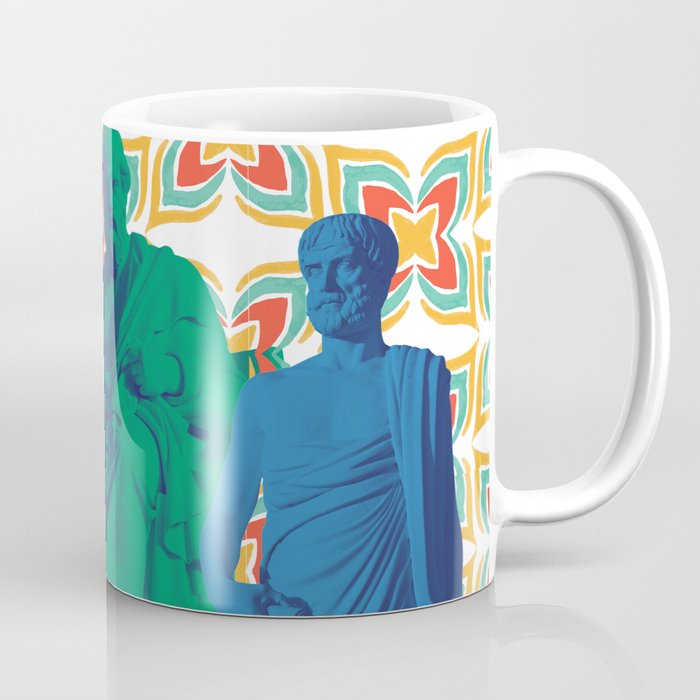 Disco Philosophers - Socrates, Plato, Aristotle  Coffee Mug