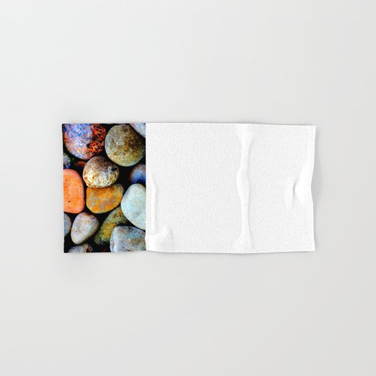 Like Pebbles on the Beach Hand & Bath Towel