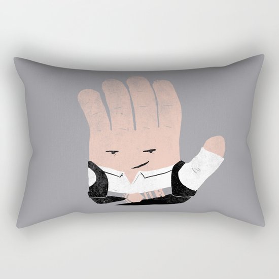 Hand Solo Rectangular Pillow