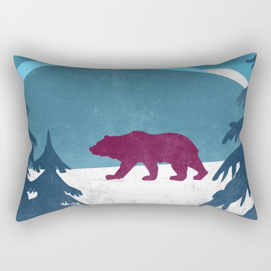 Bear pride walk Rectangular Pillow