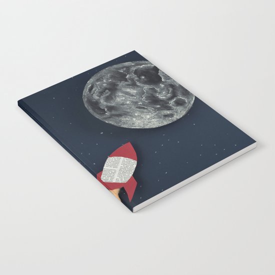 Rocket to the Moon Notebook
