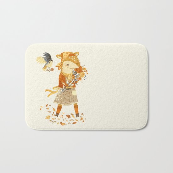 Dakota the Daisy Deer Bath Mat